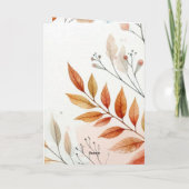 Carte Folded Greeting Card (Dos)