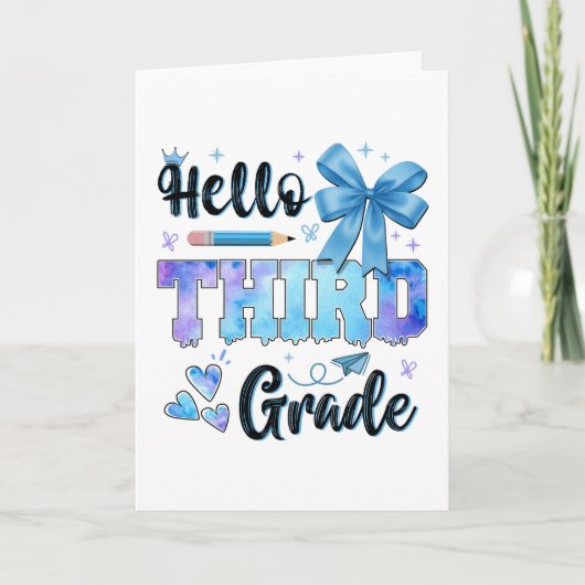 Carte Folded Greeting Card (Devant)