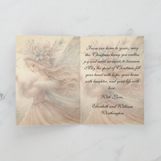 Carte Folded Greeting Card (Intérieur)