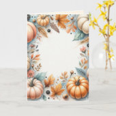 Carte Folded Greeting Card (Fleur jaune)