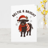 Carte Folded Greeting Card (Fleur jaune)