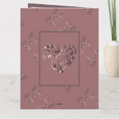Carte Folded Greeting Card (Dos)