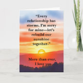 Carte Folded Greeting Card (Devant)