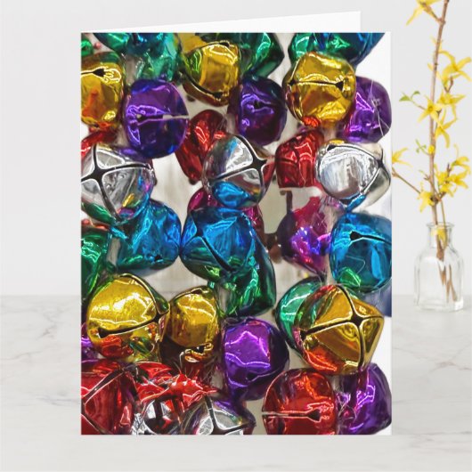 Carte Folded Greeting Card (Fleur jaune)