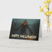 Carte Folded Greeting Card (Fleur jaune)
