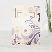 Carte Folded Greeting Card (Dos)