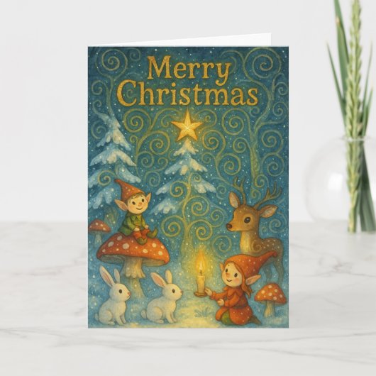 Carte Folded Greeting Card (Devant)