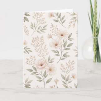 Carte Folded Greeting Card