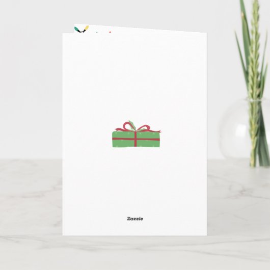 Carte Folded Greeting Card (Dos)