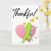 Carte Folded Greeting Card (Fleur jaune)