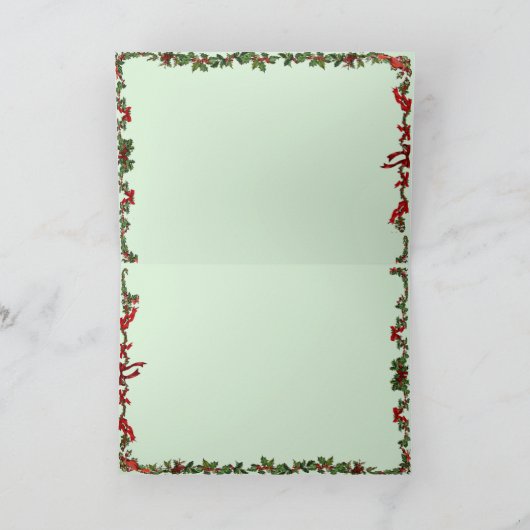 Carte Folded Greeting Card (Intérieur)