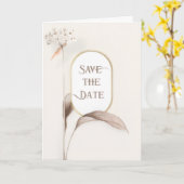 Carte Folded Greeting Card (Fleur jaune)