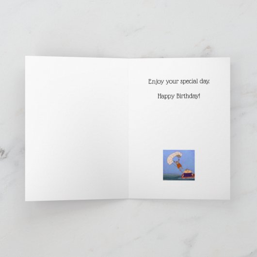 Carte Folded Greeting Card (Intérieur)