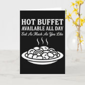 Carte Folded Greeting Card (Fleur jaune)