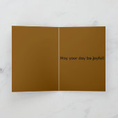 Carte Folded Greeting Card for Mother's Day (Intérieur)