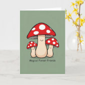 Carte Folded Greeting Cards (Fleur jaune)