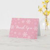 Carte Folded Thank You (Fleur jaune)