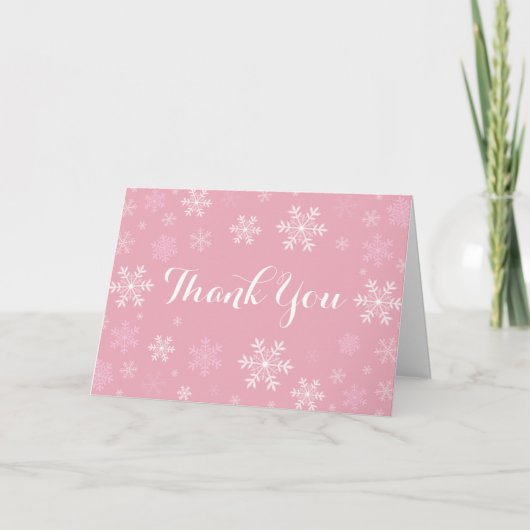 Carte Folded Thank You (Devant)