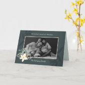 Carte Foliage hivernal rustique (Fleur jaune)