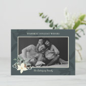 Carte Foliage hivernal rustique (Debout devant)