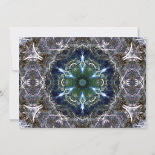 Carte Folk Mandala (Dos)