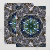 Carte Folk Mandala (Devant / Derrière)