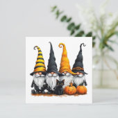 Carte fond d'écran Halloween Nomes (Debout devant)