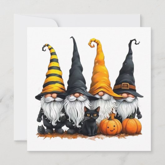 Carte fond d'écran Halloween Nomes (Devant)