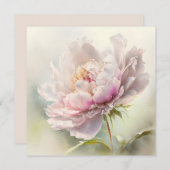 Carte Fond floral. Fleurissement printanier (Devant / Derrière)