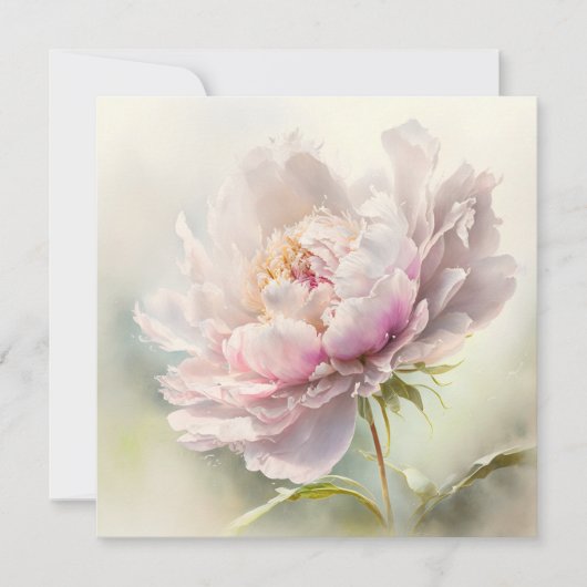 Carte Fond floral. Fleurissement printanier (Devant)