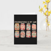 Carte Fondations Clical Conversations Is My Jam Homesch (Fleur jaune)