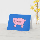 Carte Fonds d'urgence inclus (Fleur jaune)