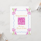 Carte Fonds méditerranéen de lune de miel Tropical Code (Devant/Arrière en situation)