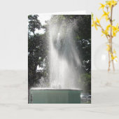 Carte Fontaine (Fleur jaune)