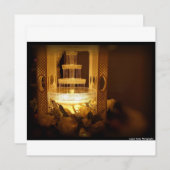 Carte fontaine de cake (Devant / Derrière)