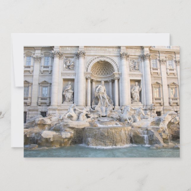 Carte Fontaine de Trevi (Devant)