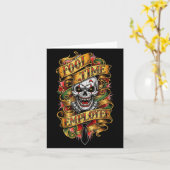 Carte Fool Time Employee Funny Office Humor (Fleur jaune)