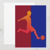 Carte Football (Devant / Derrière)