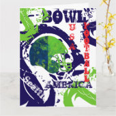 CARTE FOOTBALL (Fleur jaune)