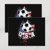 Carte Football américain USA (Devant / Derrière)