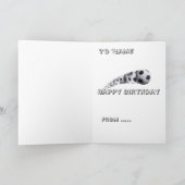 Carte Football Anniversaire (Intérieur)