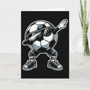Carte Football Byll Dabbing Drôle Joueur Football _1