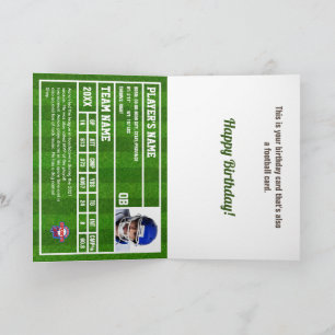 Carte Football Card