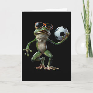 Carte Football de grenouille