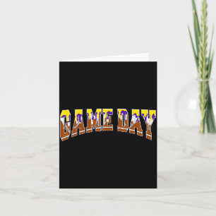 Carte Football Drip Jour de Match Football Maman Vas Che