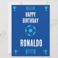 Football Football Anniversaire bannière