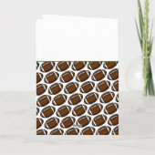 Carte Football Joyeux anniversaire pour vous (Dos)