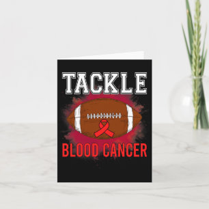 Carte Football Lutter Conscience du cancer du sang Homme