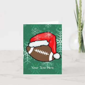 Carte - Football Noël