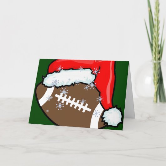 Carte - Football Noël (Devant)